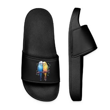Budgies - Women’s Pool Sliders - black - Front