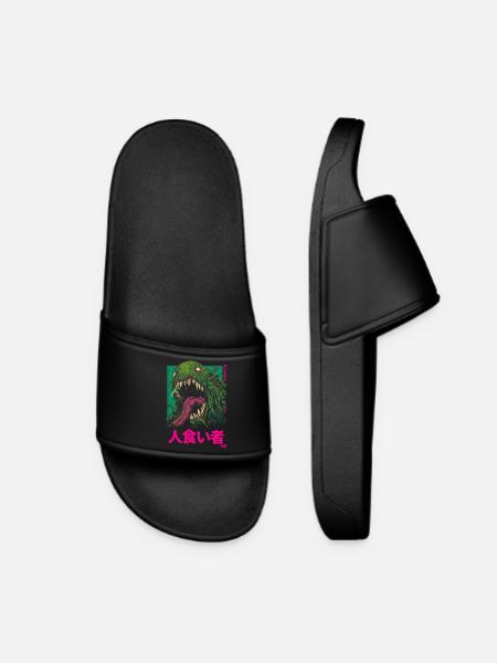 Monstre Tokyo - Claquettes Femme - noir