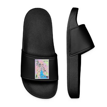 City of Zurich - Women’s Pool Sliders - black - Front