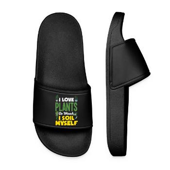 Garden & Plant Lovers Gifts - Women’s Pool Sliders - black - Front