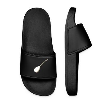 Melodies of the soul. The Turkish saz in focus - Women’s Pool Sliders - black - Front
