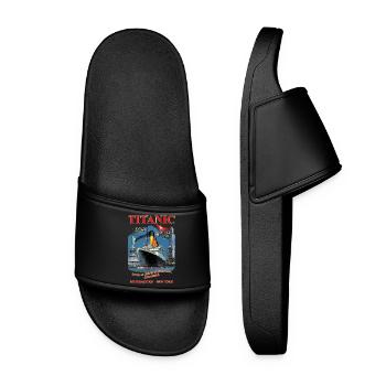 TITANIC creation Louis RUNEMBERG © Adagp - Women’s Pool Sliders - black - Front