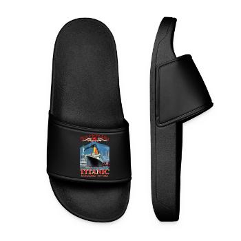 TITANIC NY creation Louis RUNEMBERG © Adagp - Women’s Pool Sliders - black - Front
