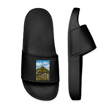Reichsburg Fortress (Reichsburg) Cochem Rhineland - Women’s Pool Sliders - black - Front