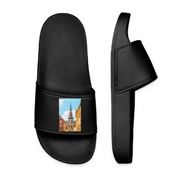 Église Sainte-Marie (Marienkirche) Osnabrück - Claquettes Femme - noir - Devant