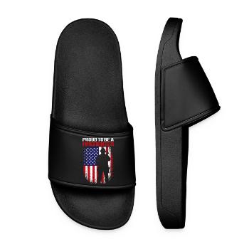 Pompier Pompier - Claquettes Femme - noir - Devant