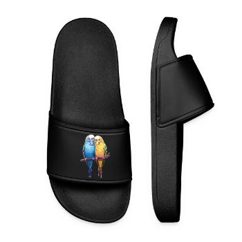 BudgiePair of budgies - Women’s Pool Sliders - black - Front