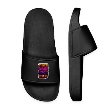 Overdrive à impulsions chromées - Claquettes Femme - noir - Devant