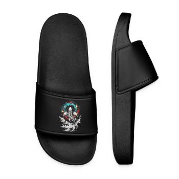 Koi ⭐ céleste - Claquettes Femme - noir - Devant