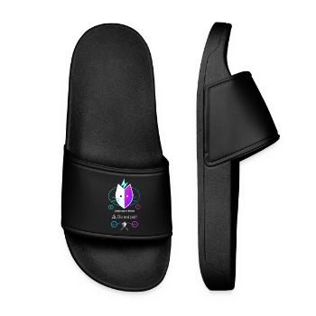 Antimatter Kitten - Women’s Pool Sliders - black - Front