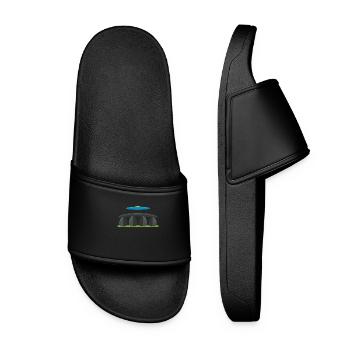 stonehenge ufo - Women’s Pool Sliders - black - Front