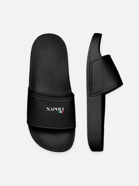 NAPLES NAPOLI ITALIE ÎLES DE VACANCES (f) - Claquettes Femme - noir