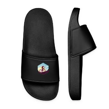Vélo de montagne cool VTT - Claquettes Femme - noir - Devant