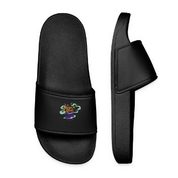 La magie est une vraie sorcière magique potion magique Halloween - Claquettes Femme - noir - Devant