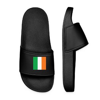 Drapeau de l’Irlande, Fierté irlandaise, Cadeau patriotique d’Irlande - Claquettes Femme - noir - Devant