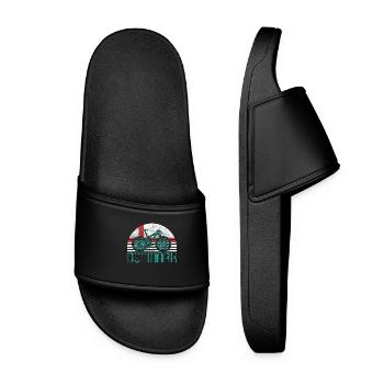 Danemark Idée de cadeau UE - Claquettes Femme - noir - Devant