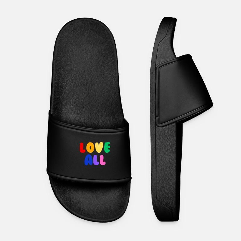 Love all Pride - Women’s Pool Sliders - black