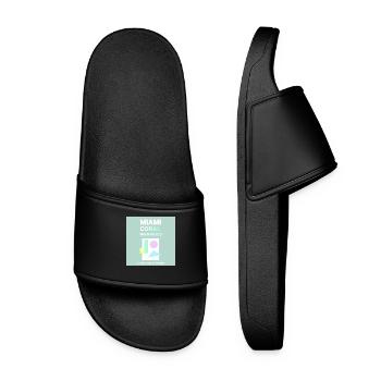 Miami United States USA - Women’s Pool Sliders - black - Front