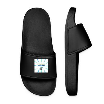 I'm Not Short, I'm Fun-Sized Design - Women’s Pool Sliders - black - Front