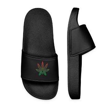 Hemp - Women’s Pool Sliders - black - Front