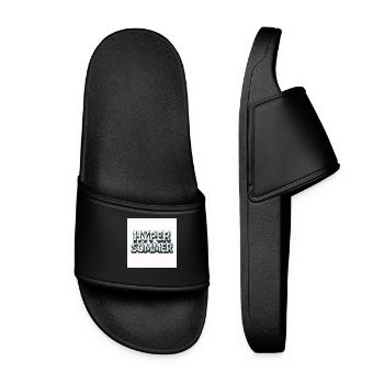 HYPER SUMMER – Summer in a big way - Women’s Pool Sliders - black - Front
