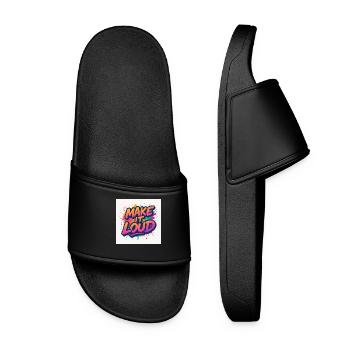Make It Loud – Ose le Volume - Claquettes Femme - noir - Devant