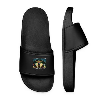 I came, I saw, and hit 26 - Claquettes Femme - noir - Devant