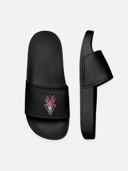 Death and Life - Women’s Pool Sliders - black