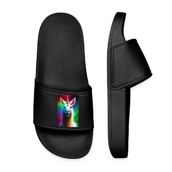 Unicorn - Women’s Pool Sliders - black - Front