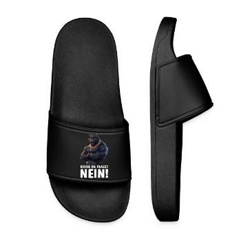 Before You Ask No Jaguar - Women’s Pool Sliders - black - Front