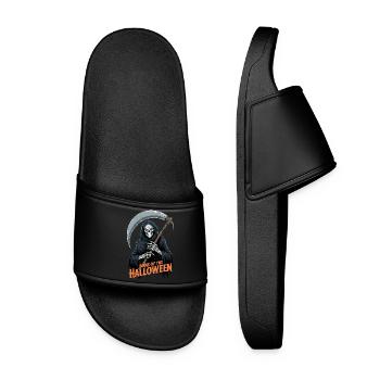 Halloween Grim Reaper - Women’s Pool Sliders - black - Front