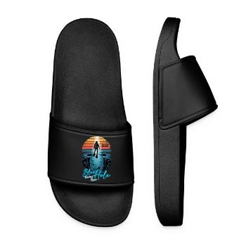 DivingTour Blue Hole 2025 - Women’s Pool Sliders - black - Front