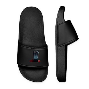 Man and machine - Women’s Pool Sliders - black - Front