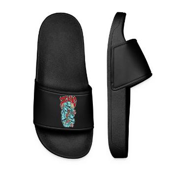 Demons - Women’s Pool Sliders - black - Front