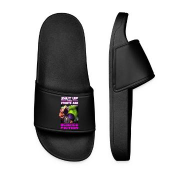 sci fi - Women’s Pool Sliders - black - Front