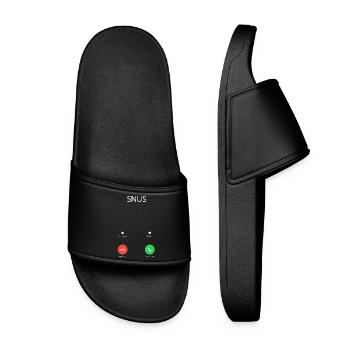 Snus is calling - Snus is calling - Women’s Pool Sliders - black - Front