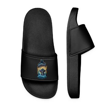 Monkey - Women’s Pool Sliders - black - Front