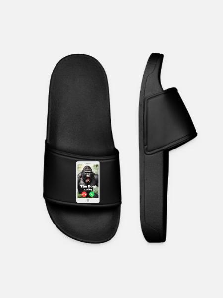 Dein Chef ruft dich an! - Women’s Pool Sliders - black