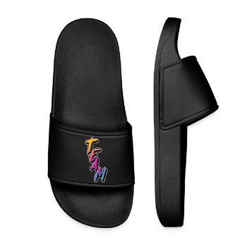 Team - Women’s Pool Sliders - black - Front