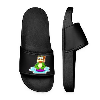 Plongée en plongée en apnée pour plongeurs de grenouille - Claquettes Femme - noir - Devant