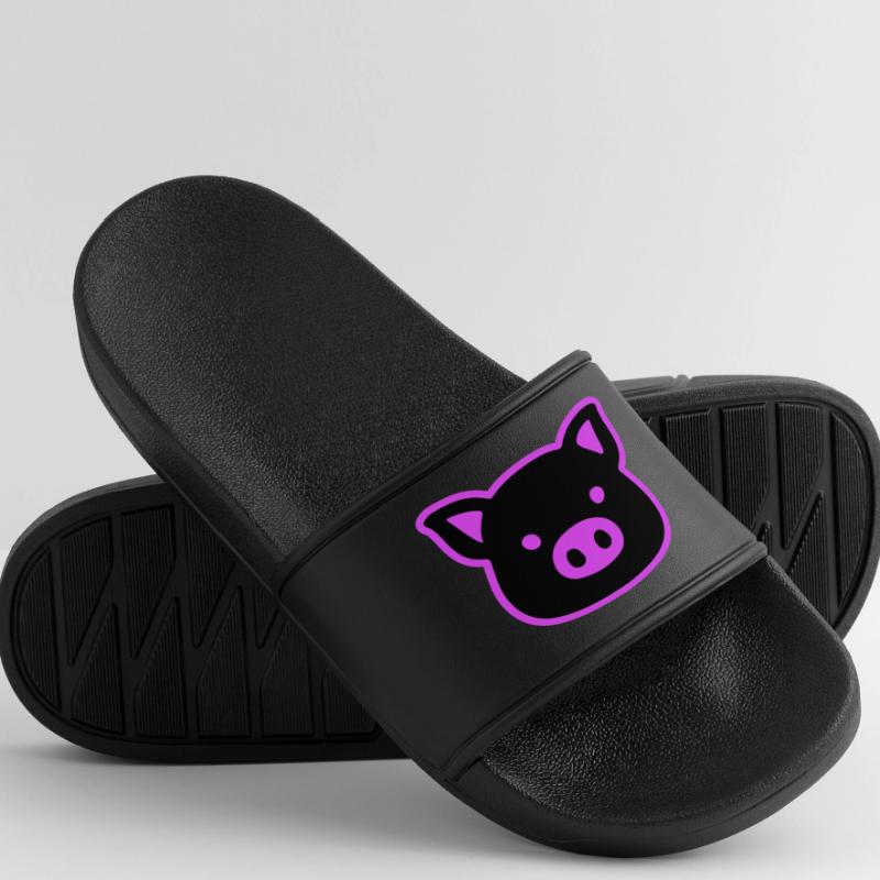 Pig Head Sow Women’s Pool Sliders