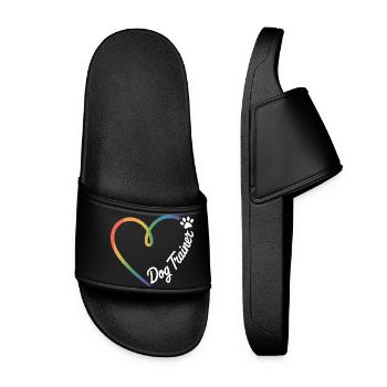 Dog trainer - Women’s Pool Sliders - black - Front