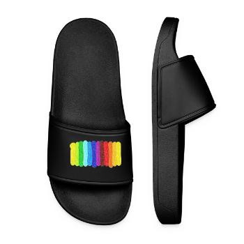 I am me, I am many - Women’s Pool Sliders - black - Front