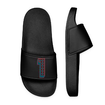 ANNIVERSARY. HAPPY BIRTHDAY. HAPPY BIRTHDAY. - Women’s Pool Sliders - black - Front