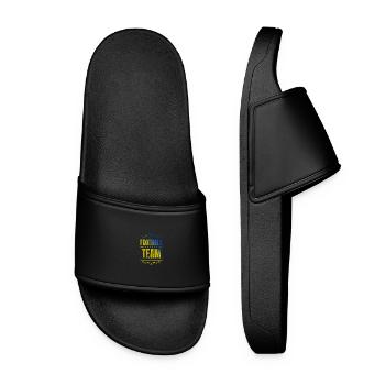 Équipe de football - Claquettes Femme - noir - Devant