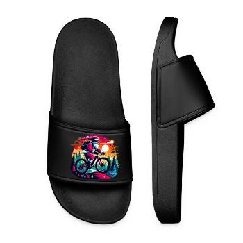 Santa VTT Néon - Claquettes Femme - noir - Devant