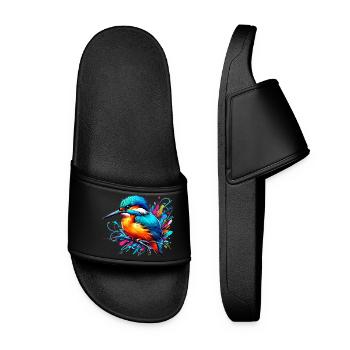 Martin-pêcheur - Claquettes Femme - noir - Devant