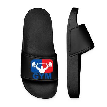 GYM Bodybuilding Weight - Women’s Pool Sliders - black - Front