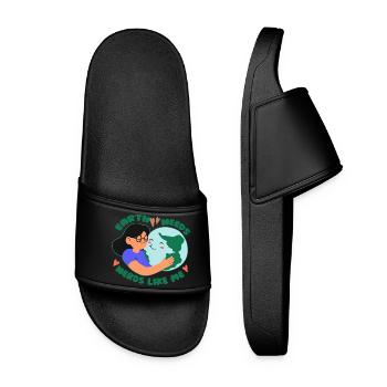 Écologie des écologues - Claquettes Femme - noir - Devant