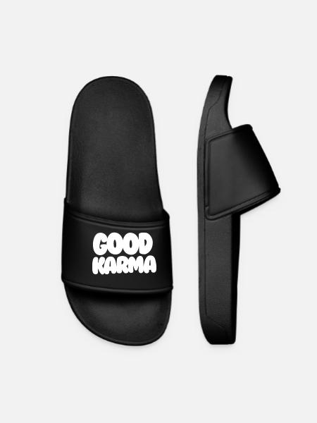 Good Karma White - Women’s Pool Sliders - black